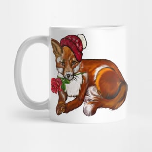 The top 10 best humorous Romantic Valentine couples gift ideas for fox lovers Valentine’s Day Mug